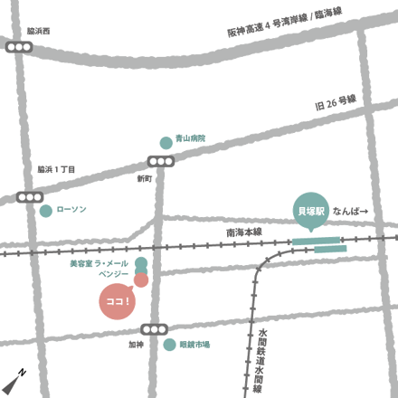 アクセスマップ